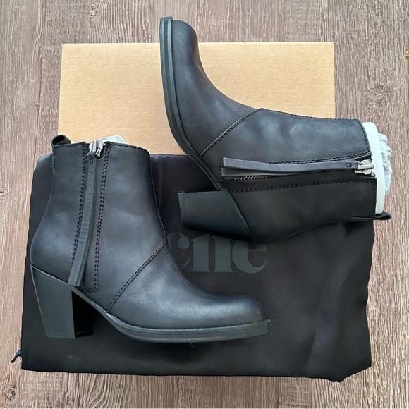NWT Acne Studio Pistol Boot Black Women Size 37 - Picture 6 of 15